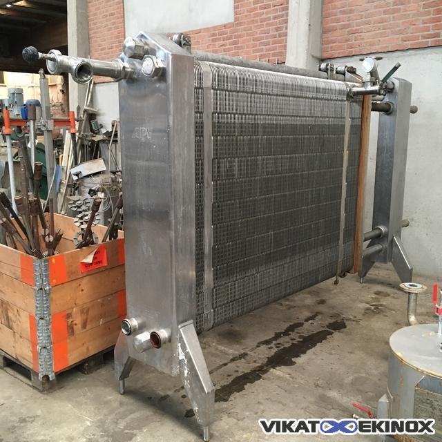 Echangeur à plaques Pasteurisateur APV type R50