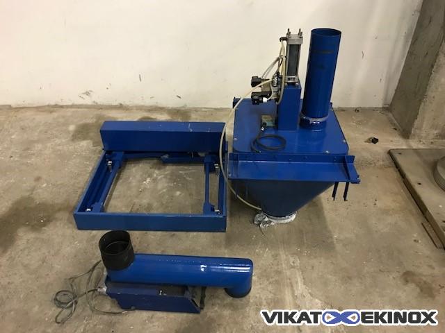 Doseur podérale 1 à 20 kg avec tube vibrant