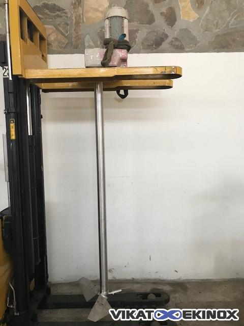 Agitateur inox Long. arbre 1900 mm