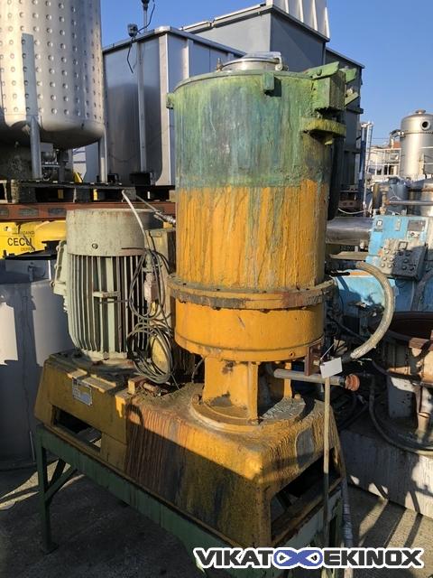 Broyeur à billes ROUSSELLE type DISCONTIMILL 100 L SA - 100 litres