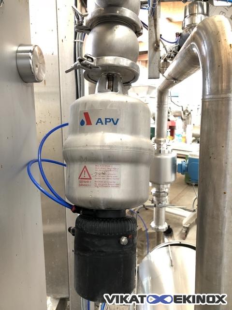 Vanne inox APV