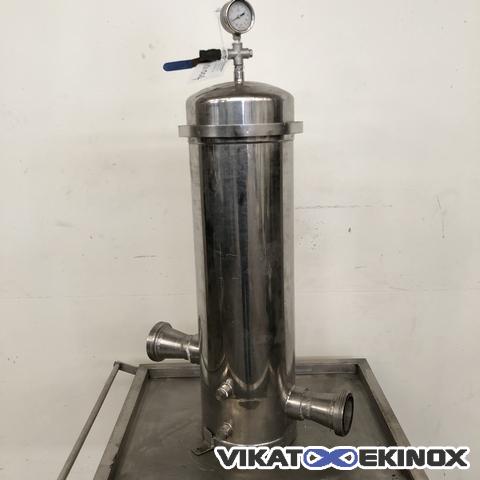 Filtre à cartouche inox 316