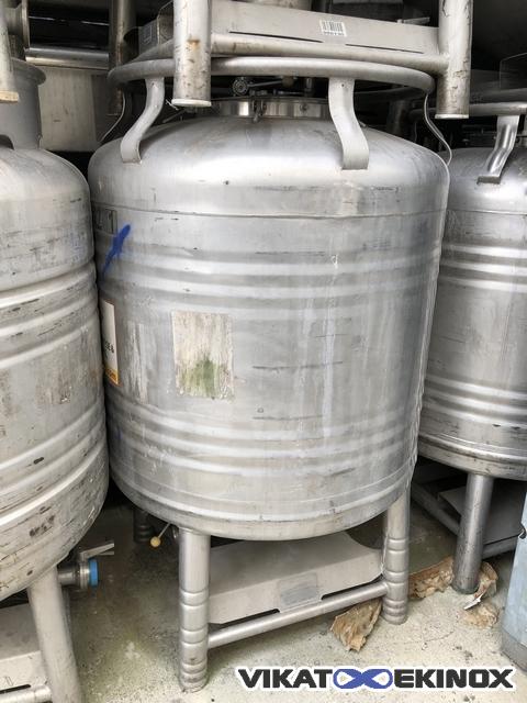 Container inox GALLAY 800 litres