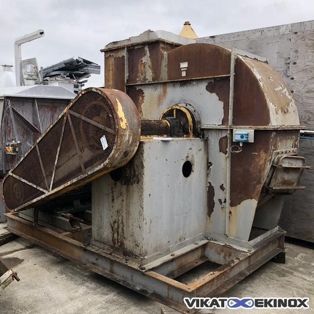 Steel centrifuge fan