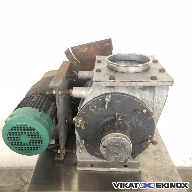 Vanne rotative écluse en aluminium