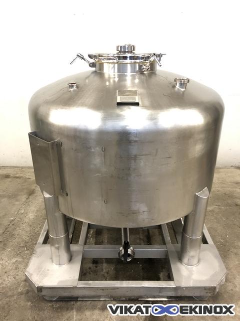3C stainless steel container 800 litres