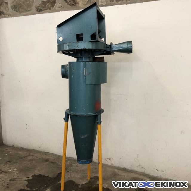 Dépoussiéreur cyclone avec ventilateur