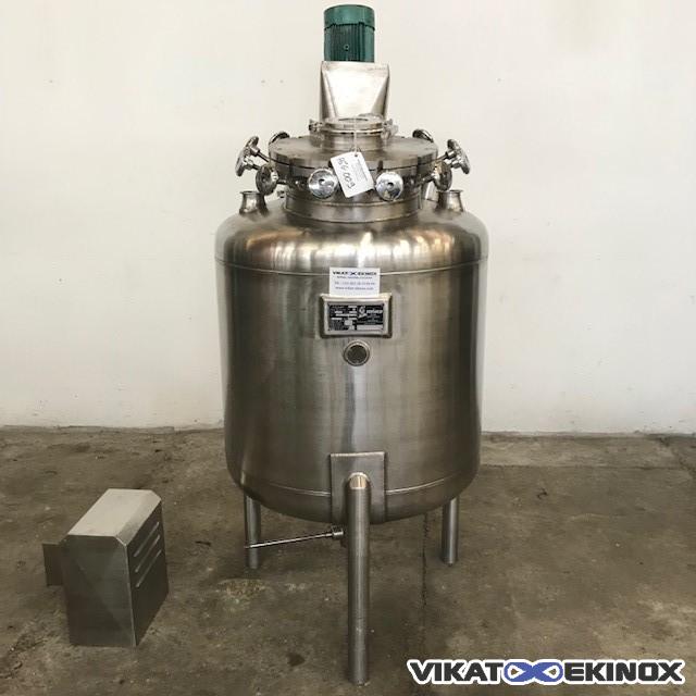 Cuve inox agitée 345 litres