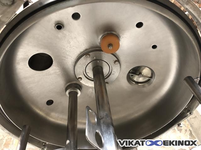 BECOMIX RW250 vacuum mixer homogenizer