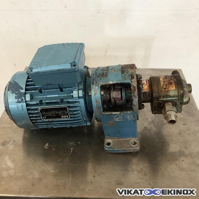 Pompe volumétrique acier Lecomble et Schmitt