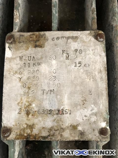 Pompe PIERRE GUERIN type C328 - 11 kW