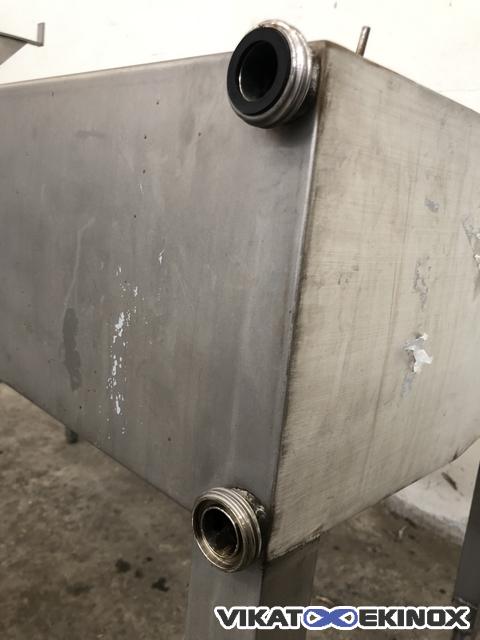 Bac inox 95 litres double enveloppe