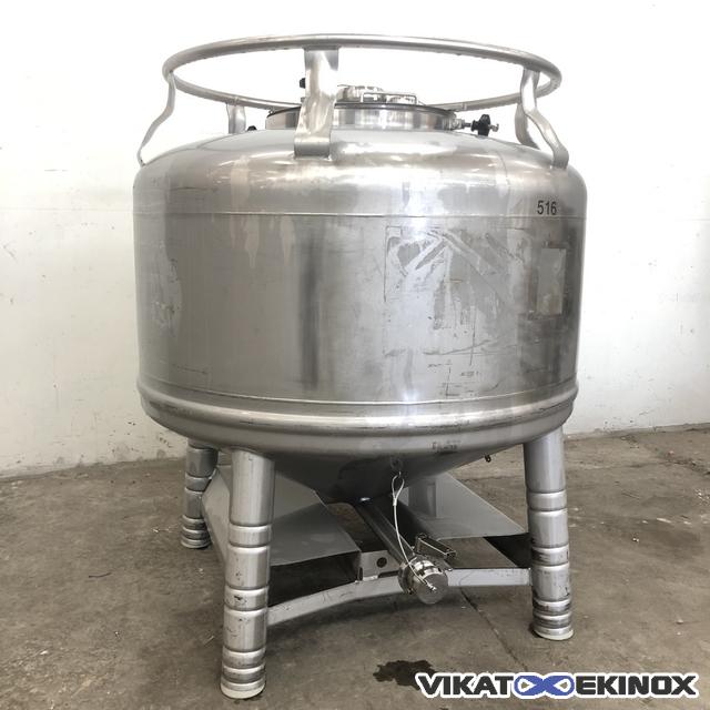 Container inox 500 litres THYSSEN