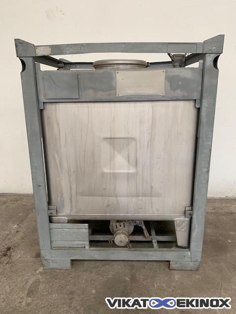 Container inox 1000L Umformtechnic