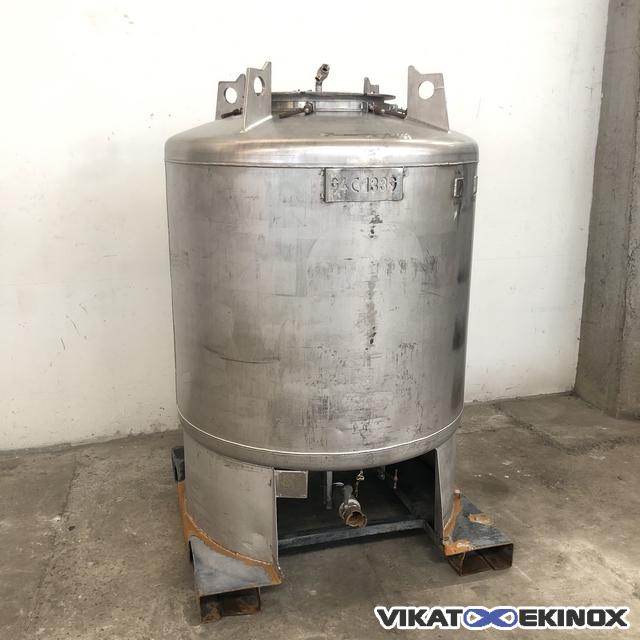 Container inox TMC 1300 litres