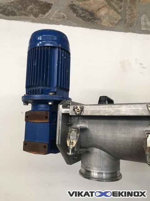 Screw conveyor Lg. 2420 mm