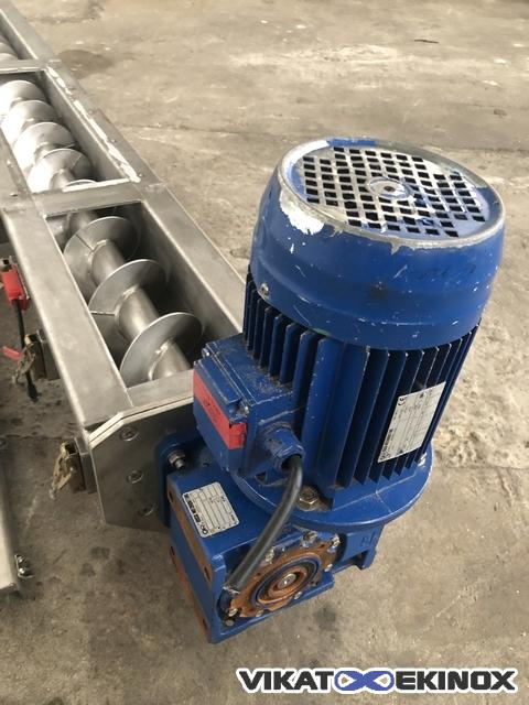 Screw conveyor Lg. 2420 mm