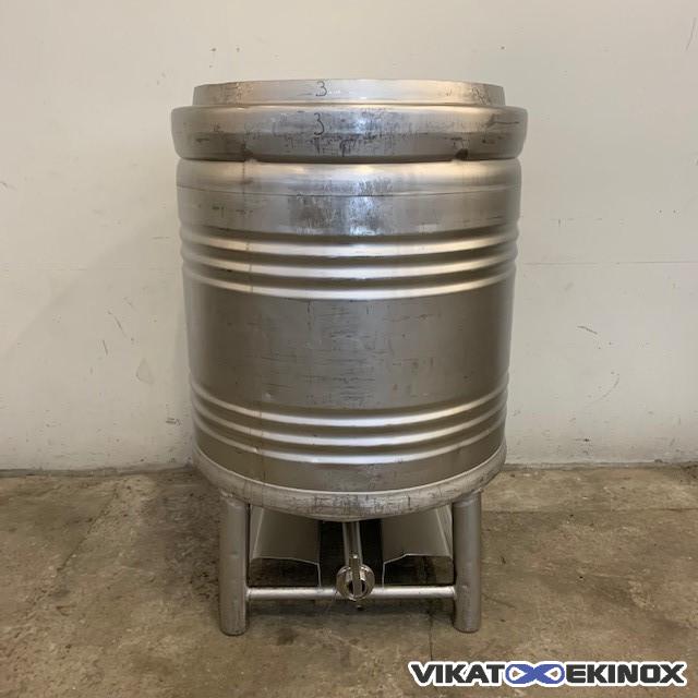 Container inox 800 litres