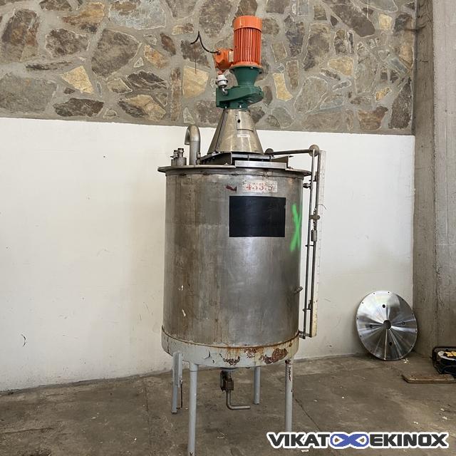Cuve de mélange 1000 litres inox