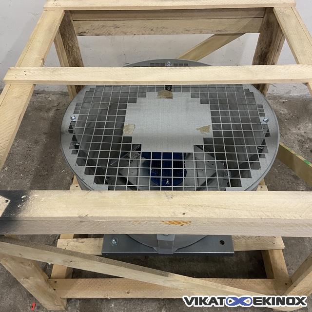Extracteur centrifuge DELTA NEU type Extractair EXTR CDV 030 GALVA STD 4P