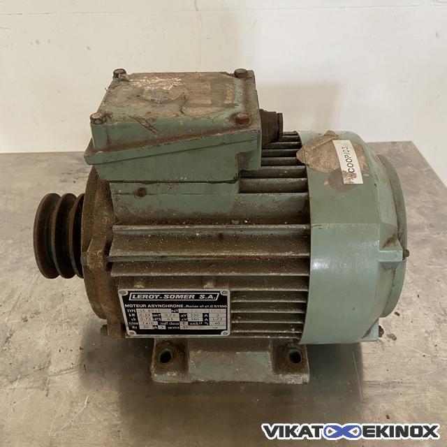 Moteur Leroy Somer 0.55 kw 1410T/min