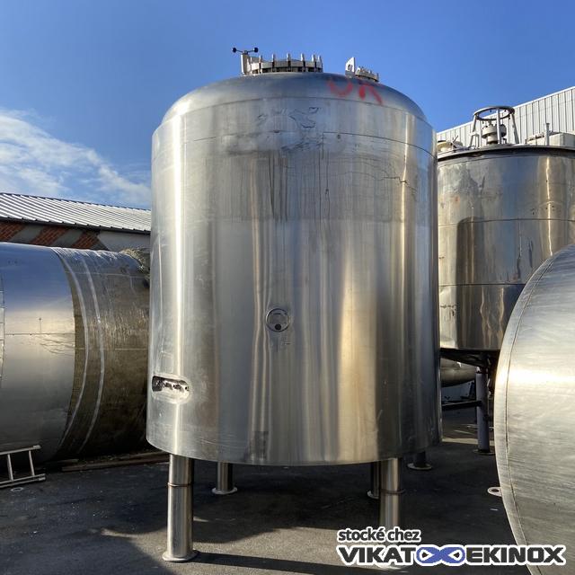 Réacteur agité 19566 litres inox 316L PROMINOX