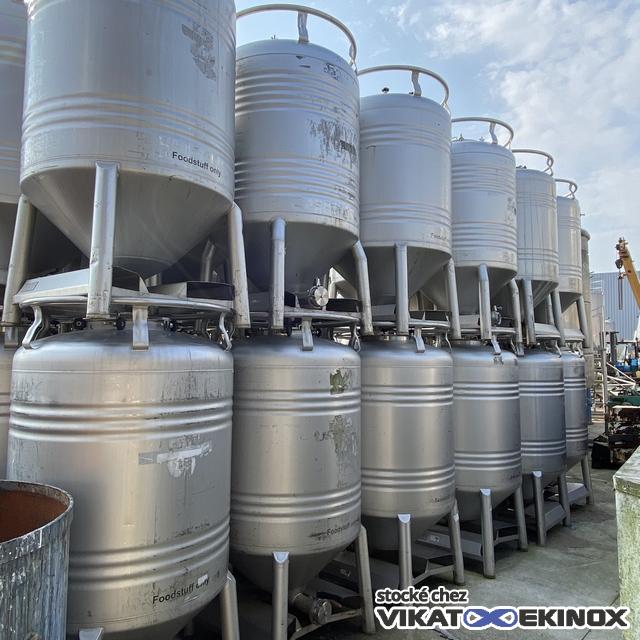 Container inox UCON 1000 litres