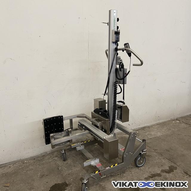 Elévateur retourneur à pinces 60 kg INGENITEC type MOVP