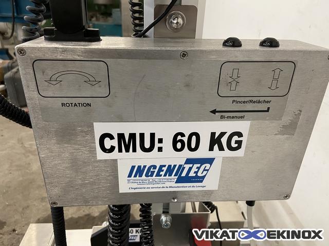 INGENITEC Lift and Tip clamp system 60 kg type MOVP