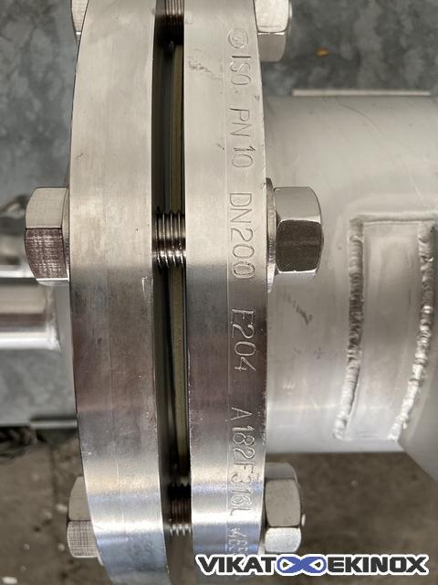 THERMI-CONSULT welded plates heat exchangeur 0.65m2 S/S 316L
