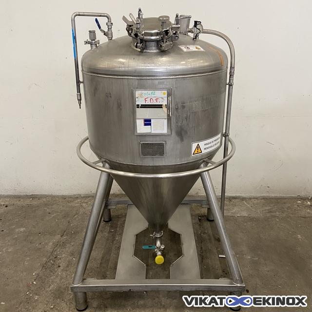 Container 600 litres inox 316 PECOURT