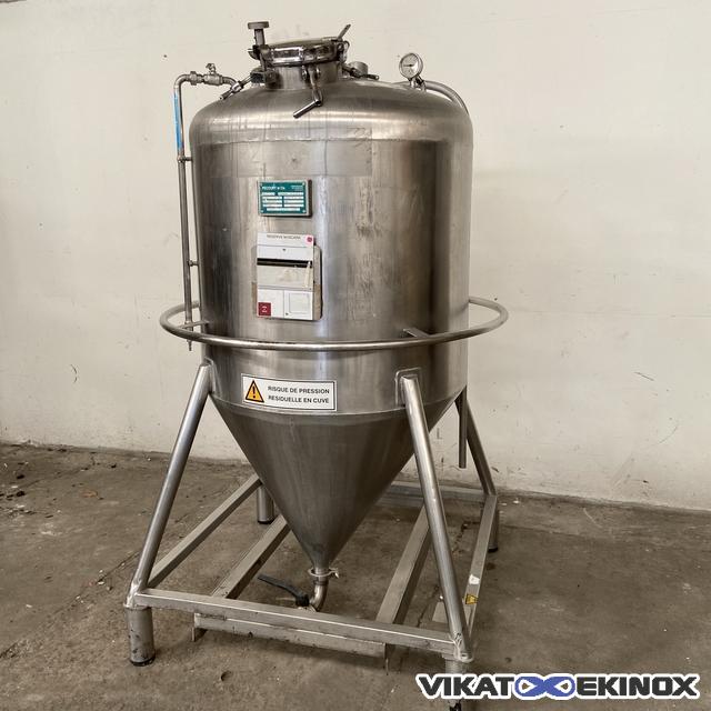 Container 600 litres inox PECOURT