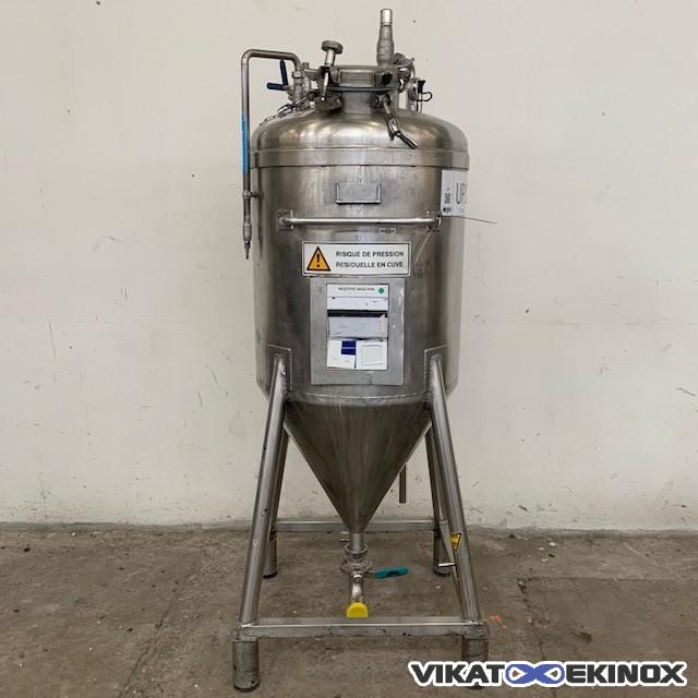 Container 300 litres inox 316