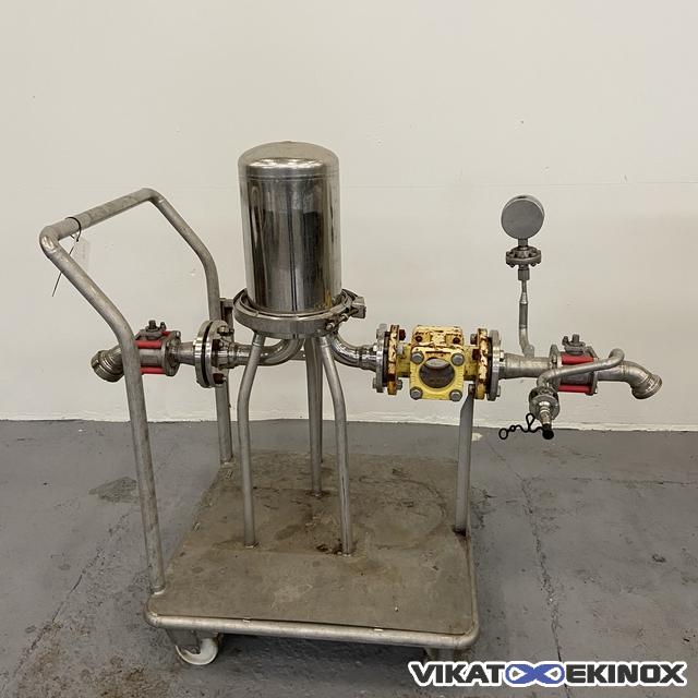 Filtre à 3 cartouches inox 13 litres PALL