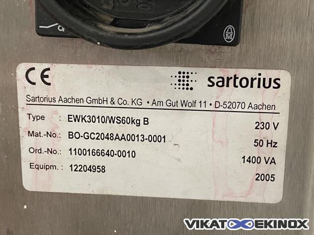 SARTORIUS BOEKELS Checkweigher 60 kg