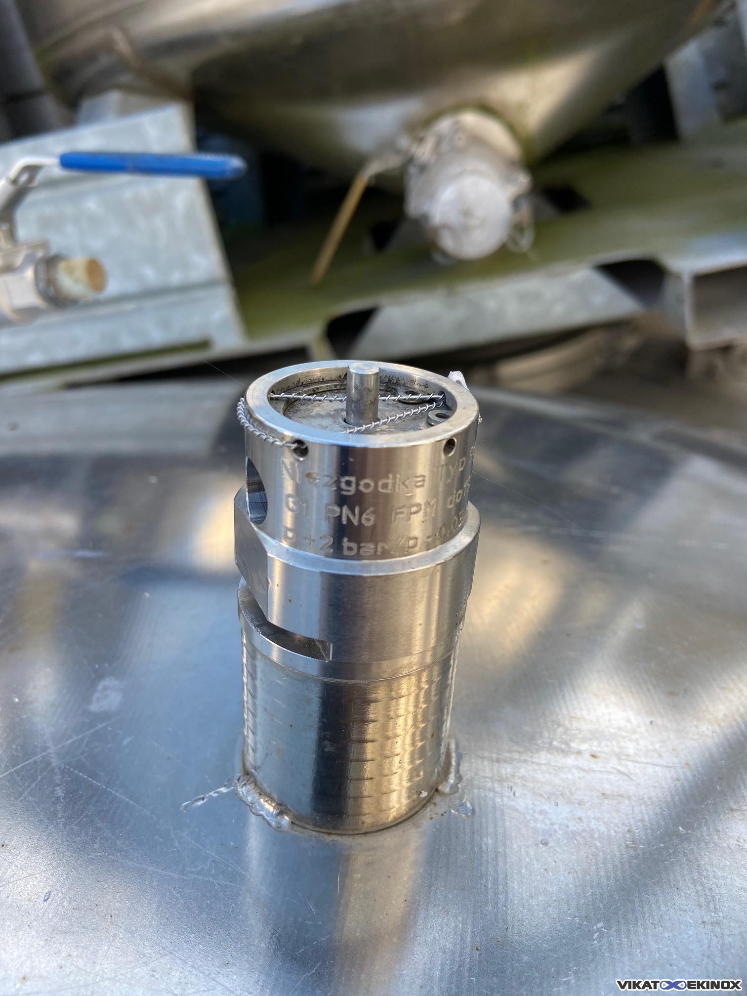 Cuve container 1200 L inox 316
