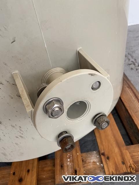 VENTACID PPH plastic mixing tank 1000 litres