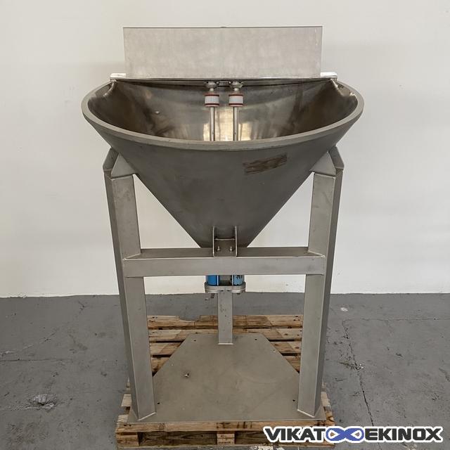 Trémie de dosage 300 litres inox