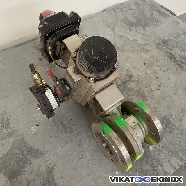 S/S 316 motorized ball valve DN50