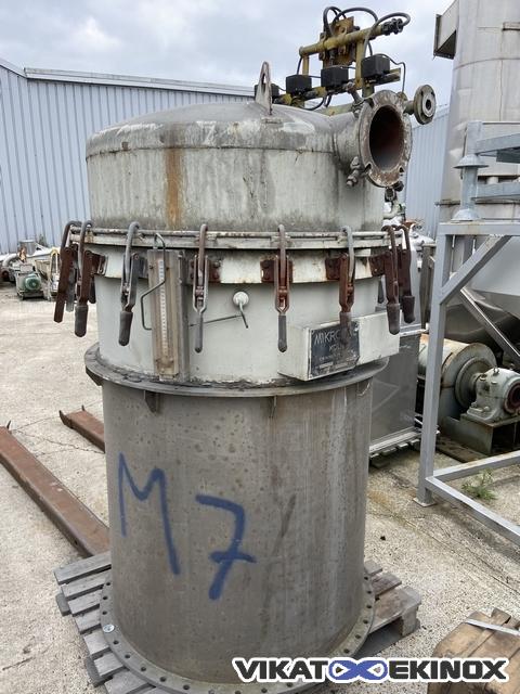 Mélangeur Sécheur à rubans inox 18000 litres