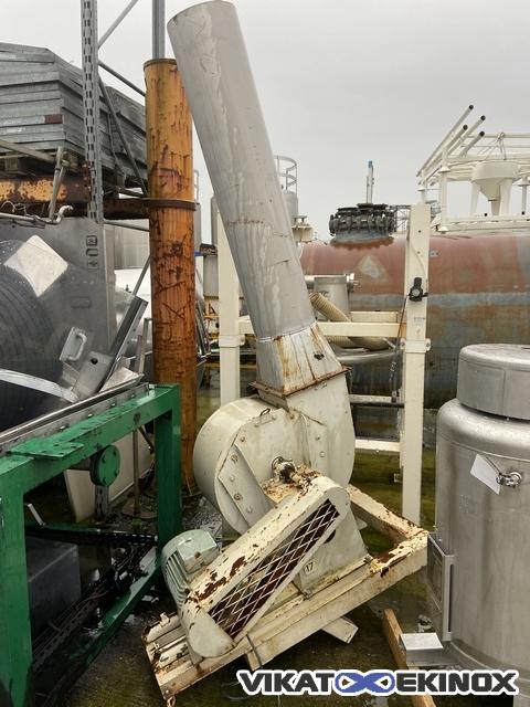 Dust collector 22,5m2 type IFJC 45/2-2-S