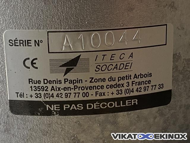 Trémie inox 965 litres
