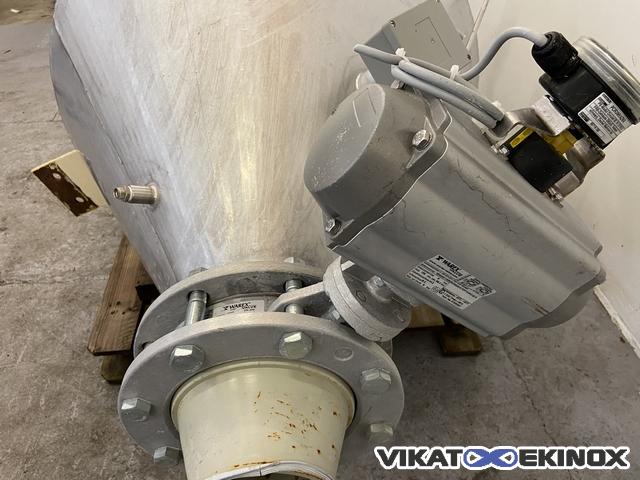 Trémie inox 950 litres