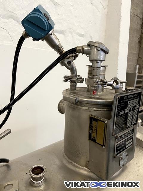 Sécheur agité sous vide 700 litres OLSA inox