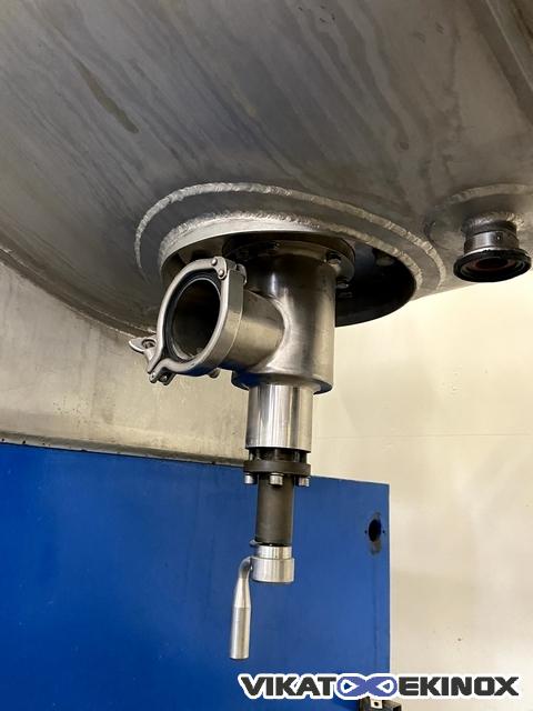 Sécheur agité sous vide 700 litres OLSA inox