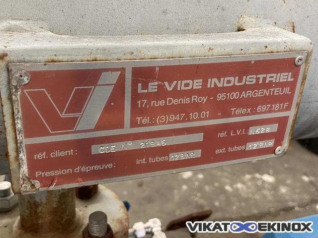 Sécheur agité sous vide 700 litres OLSA inox