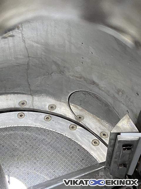 Filtre sécheur agité 0,20m2 COGEIM type FPP 020 inox 316L