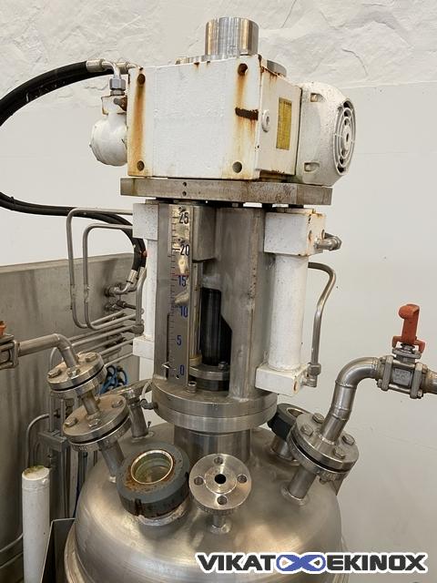Filtre sécheur agité 0,20m2 COGEIM type FPP 020 inox 316L