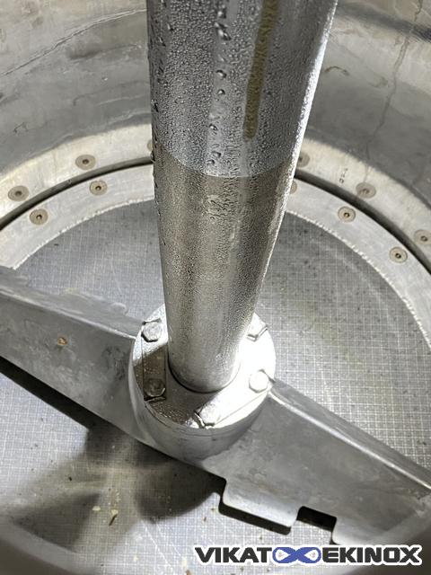 Filtre sécheur agité 0,20m2 COGEIM type FPP 020 inox 316L