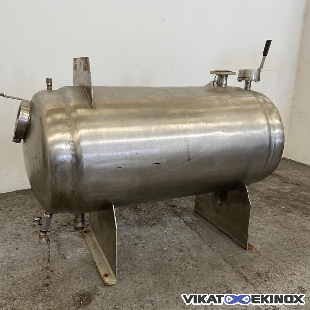 S/S double jacket tank 240 litres